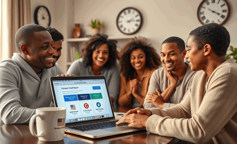 Image depicting online credit report request process.