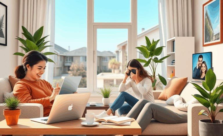 Person working on a laptop at home for online income opportunities