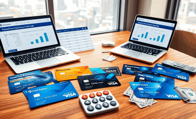 Image depicting various credit cards with enticing offers and rewards for new cardholders.