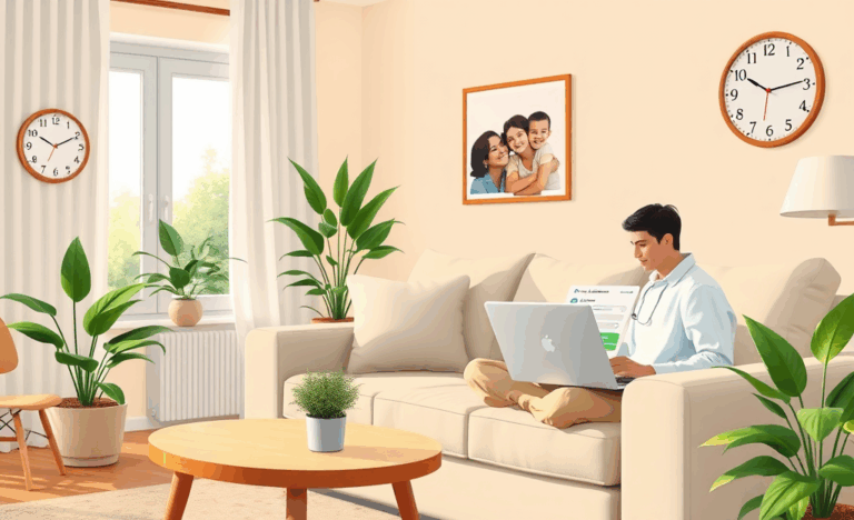 Image depicting a seamless and convenient online loan application process