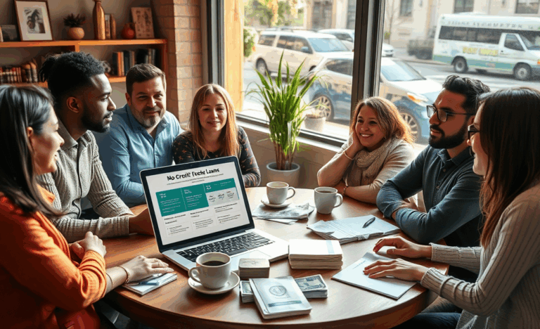 Image depicting quick cash solutions through instant loans without a credit history check.