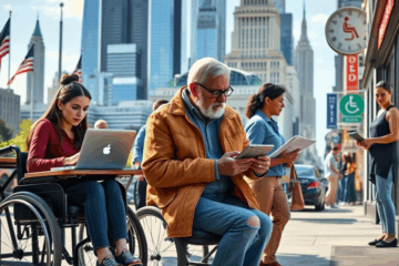 Person accessing digital credit services on a smartphone