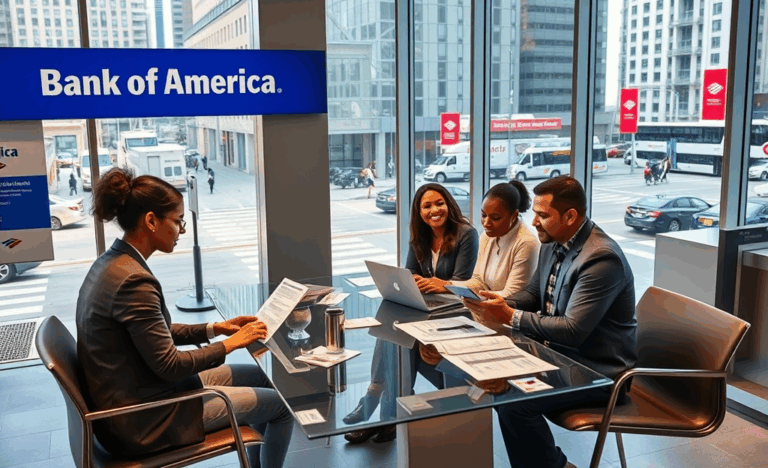 Image related to Bank of America loan application process with focus on required documents