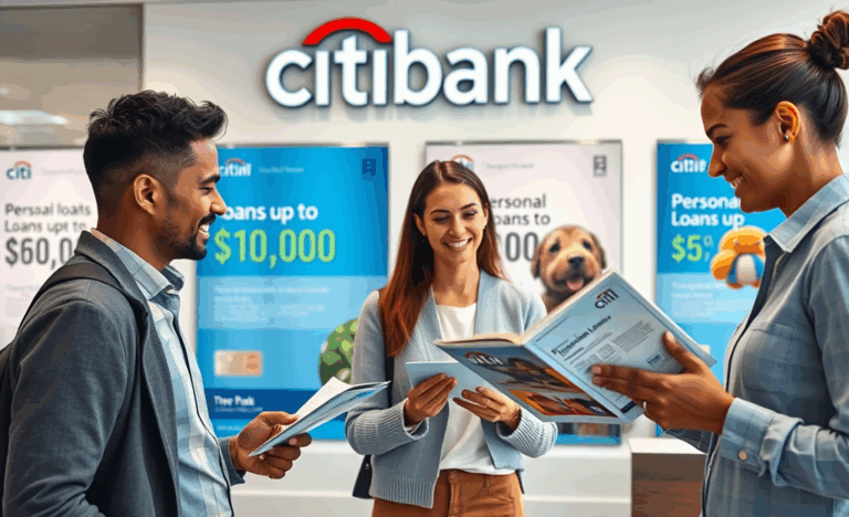 Various Loan Options Available at Citibank
