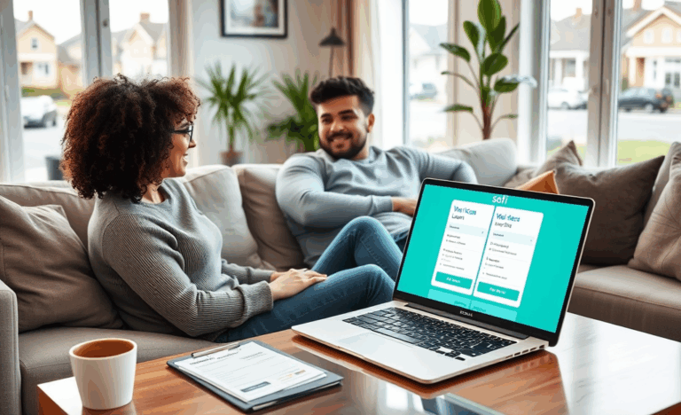 Image representing the conveniences of SoFi online loans