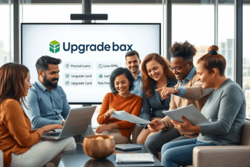 Image showcasing the benefits and features of Upgrade Loans' digital credit offerings.