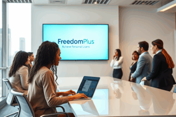 Image showing quick personal loans service by FreedomPlus