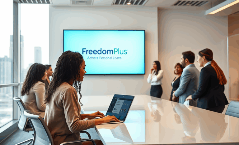 Image showing quick personal loans service by FreedomPlus