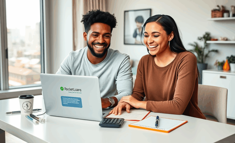 Image of a person using a digital platform to apply for a Rocket Loan, symbolizing easy access to personal loans.