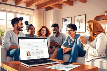 An image depicting personal financing solutions by OppLoans, highlighting their accessible loan options and easy application process.