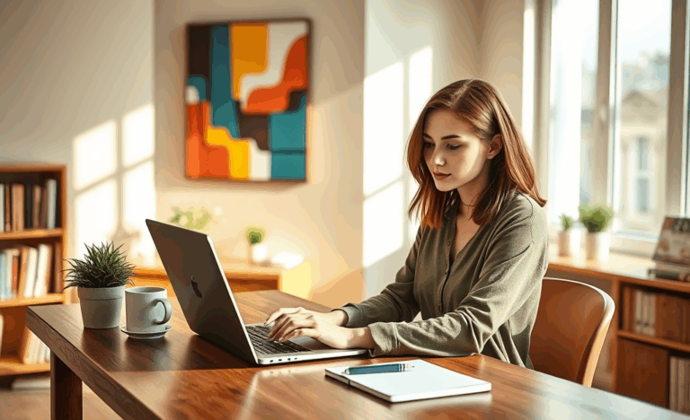 A person checking their laptop for easy personal loan options with online approval