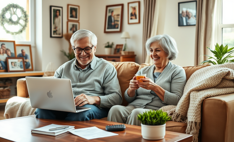 Featured image depicting senior citizens looking for financial assistance through loans.