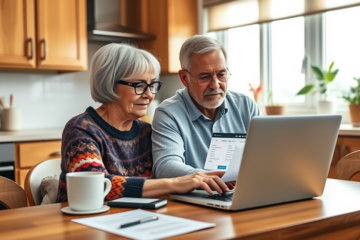 Seniors applying for financial assistance with ease and speed.