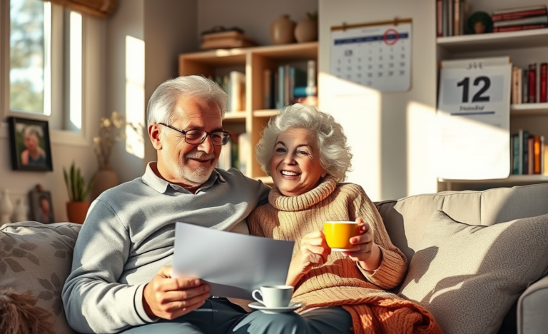 A senior couple discussing their financial options with TD Bank for personal loans.