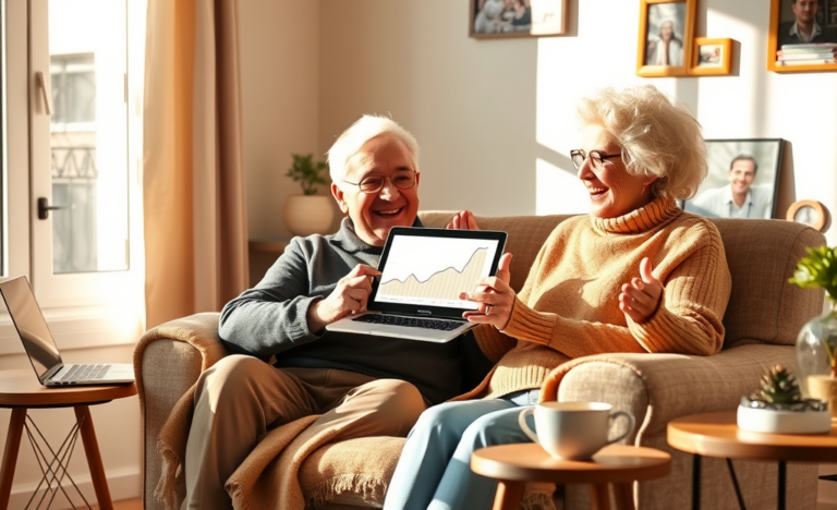 An image depicting financial options for seniors considering Avant Personal Loans.