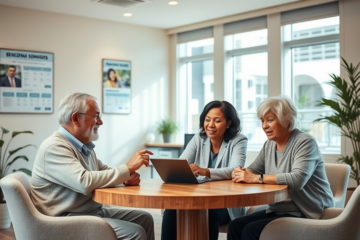 Seniors exploring flexible personal loan options at PNC Bank