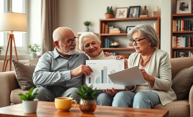 Image depicting a senior exploring borrowing options with secure personal loans.