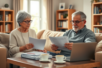 A senior citizen exploring financial options for a personal loan with US Bank, discussing quick deposits to cover unexpected expenses.