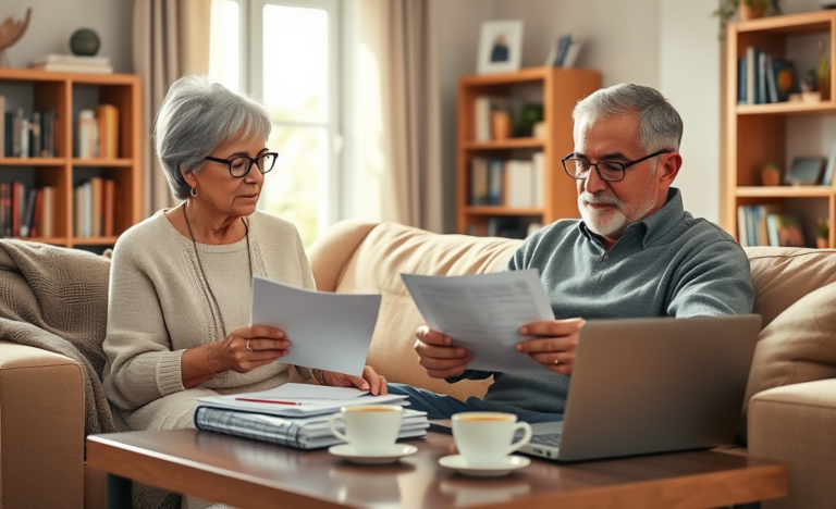A senior citizen exploring financial options for a personal loan with US Bank, discussing quick deposits to cover unexpected expenses.