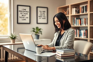 A person using a laptop to apply for a personal loan online without bureaucracy.